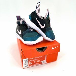 Nike Kids Childrens Flex Runner Flash Sneakers Running Shoes CZ4260-001 Size 5c